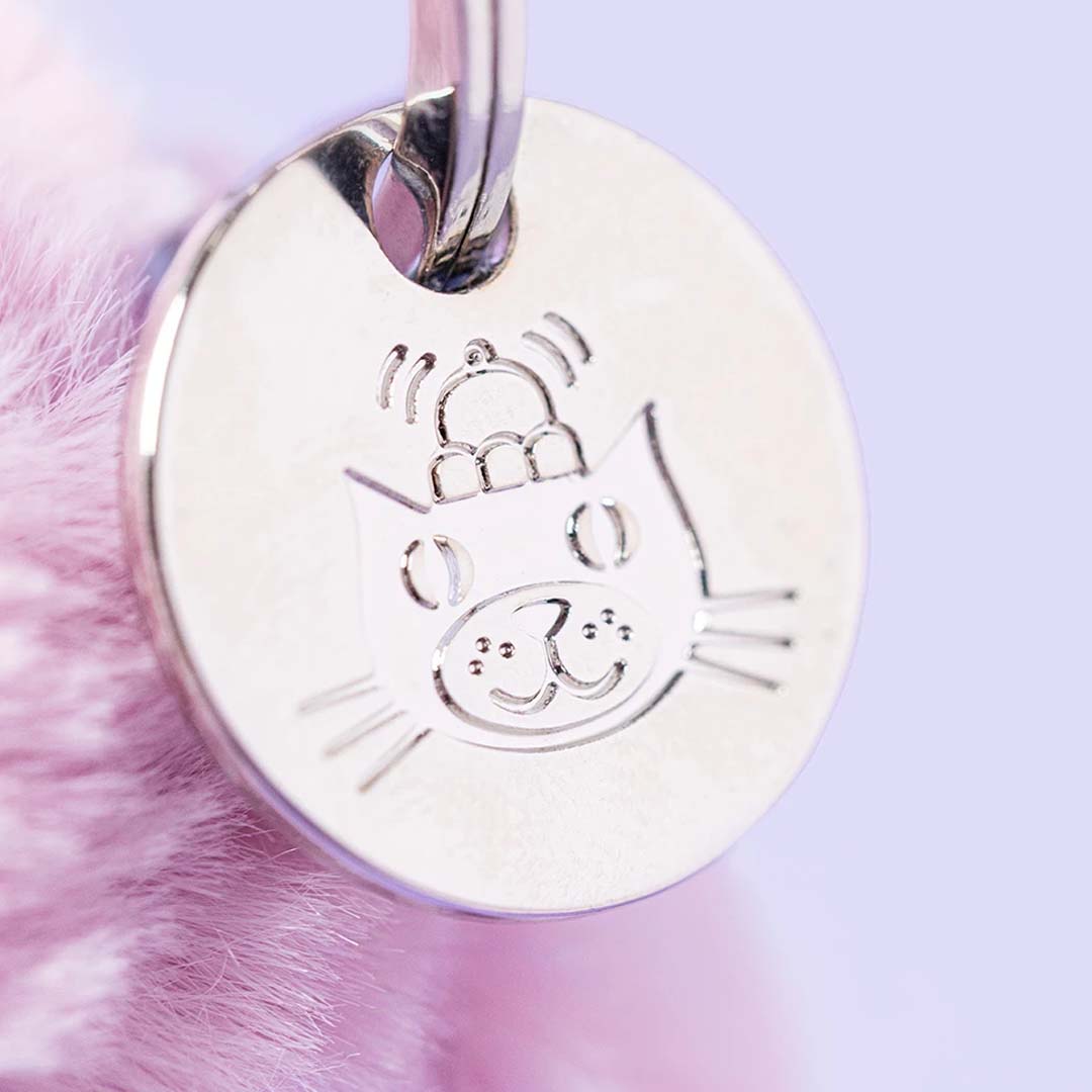 Thistlepop Blossom Bunny Bag Charm