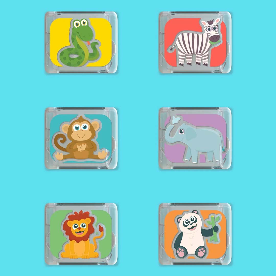 Limited Edition Light-Up Cubes | Zoo Animals