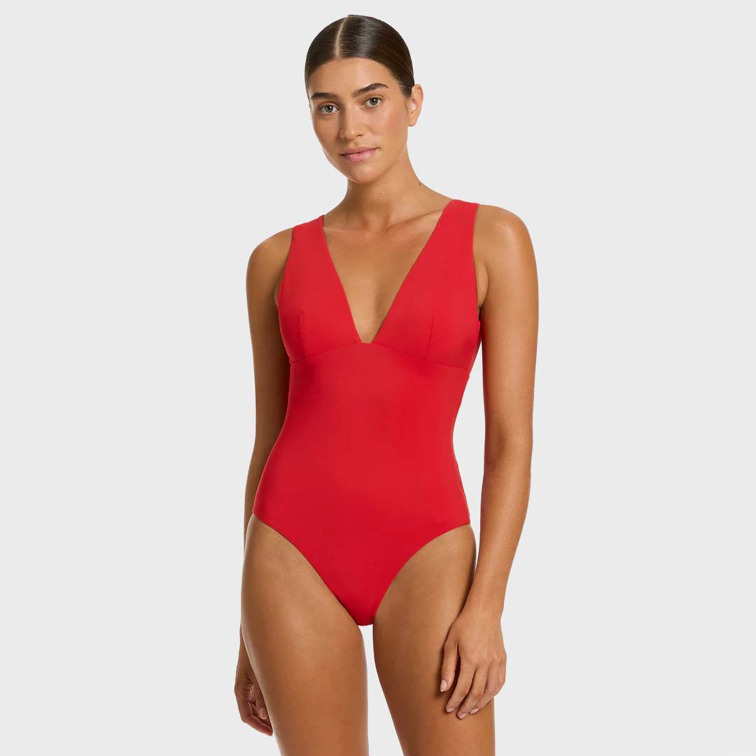 PLUNGE ONE PIECE | ROSSO