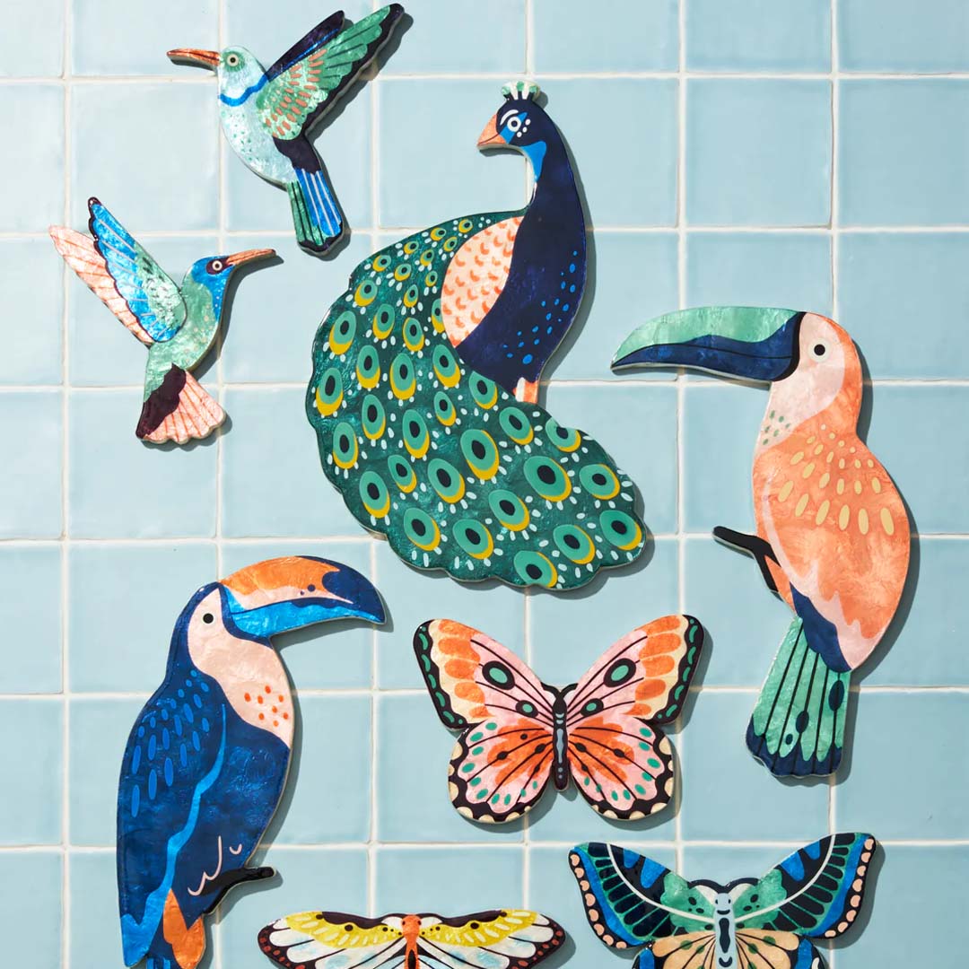 Canopy Hummingbird Wall Art | Set of 2