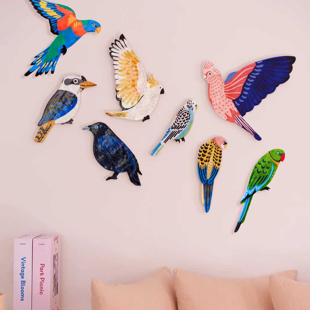 Aerial Parrot Wall Art