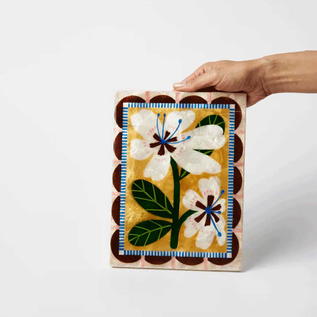 Bloom Nouveau | White Rectangle