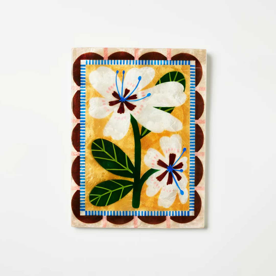 Bloom Nouveau | White Rectangle