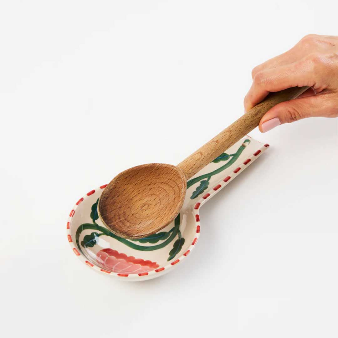 Bloomie Spoon Rest | Pink Flower