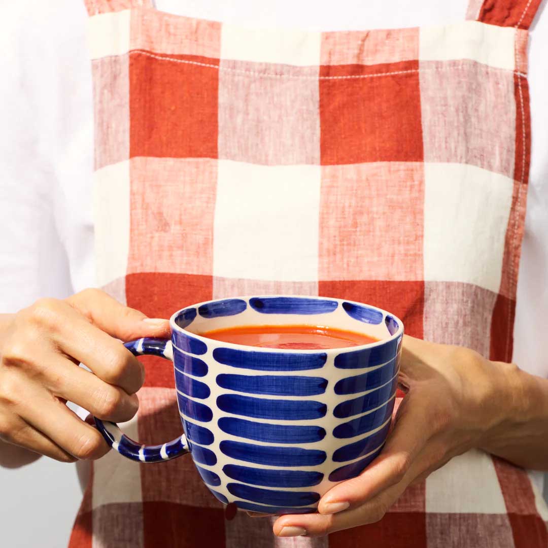 Boss Chino Mug | Blue Stripe