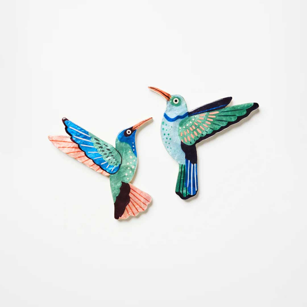 Canopy Hummingbird Wall Art | Set of 2