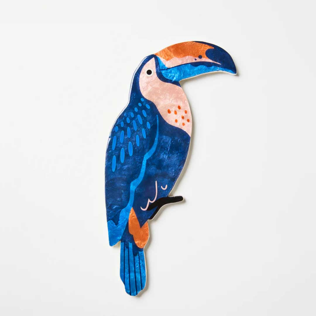 Canopy Toucan Wall Art | Navy