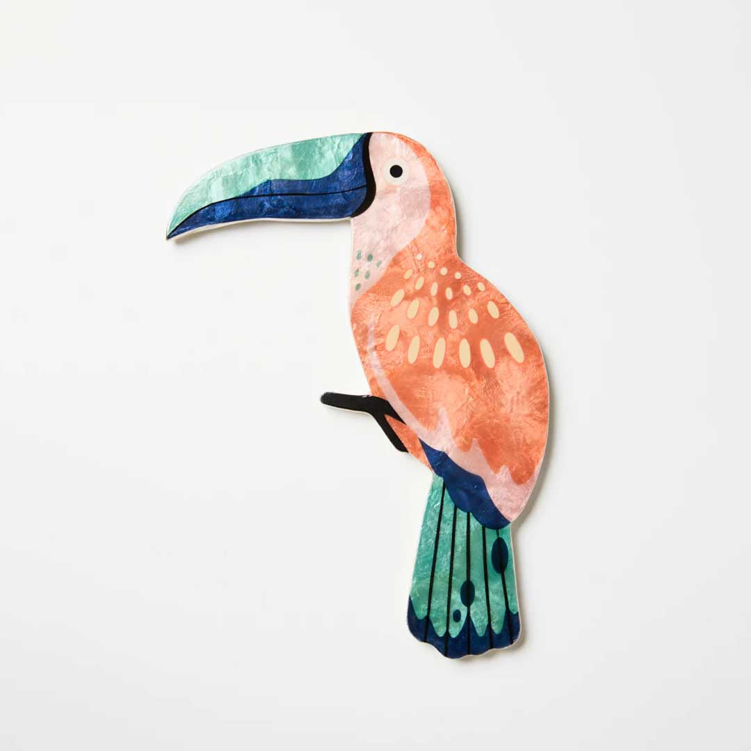 Canopy Toucan Wall Art | Peach