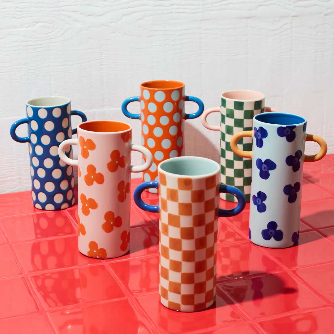 Griffe Bud Vase | Tan Check