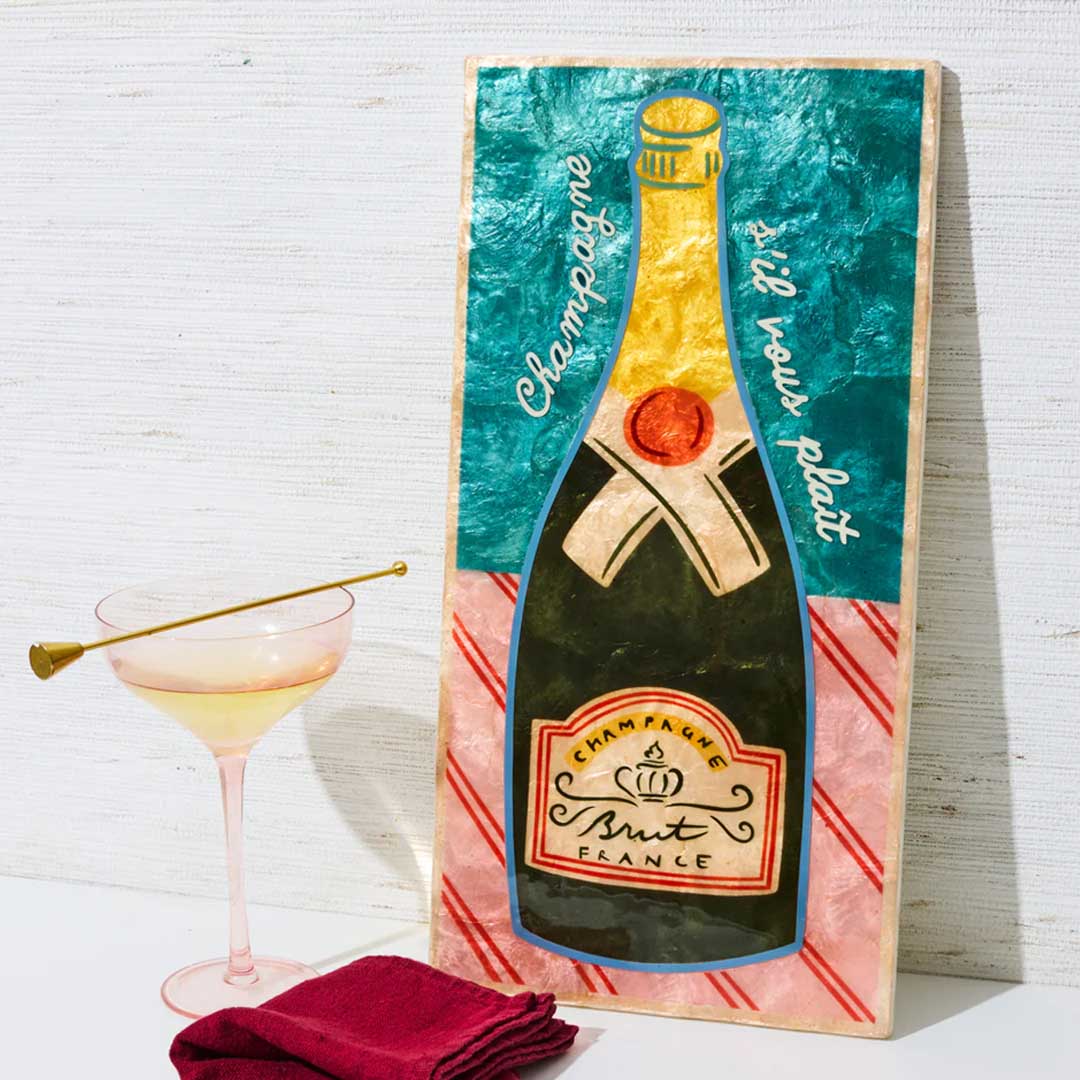 Happy Hour Champers Tile