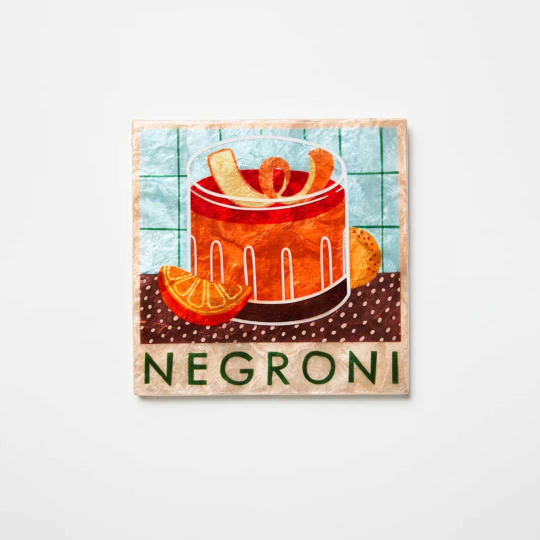 Happy Hour Tile | Negroni
