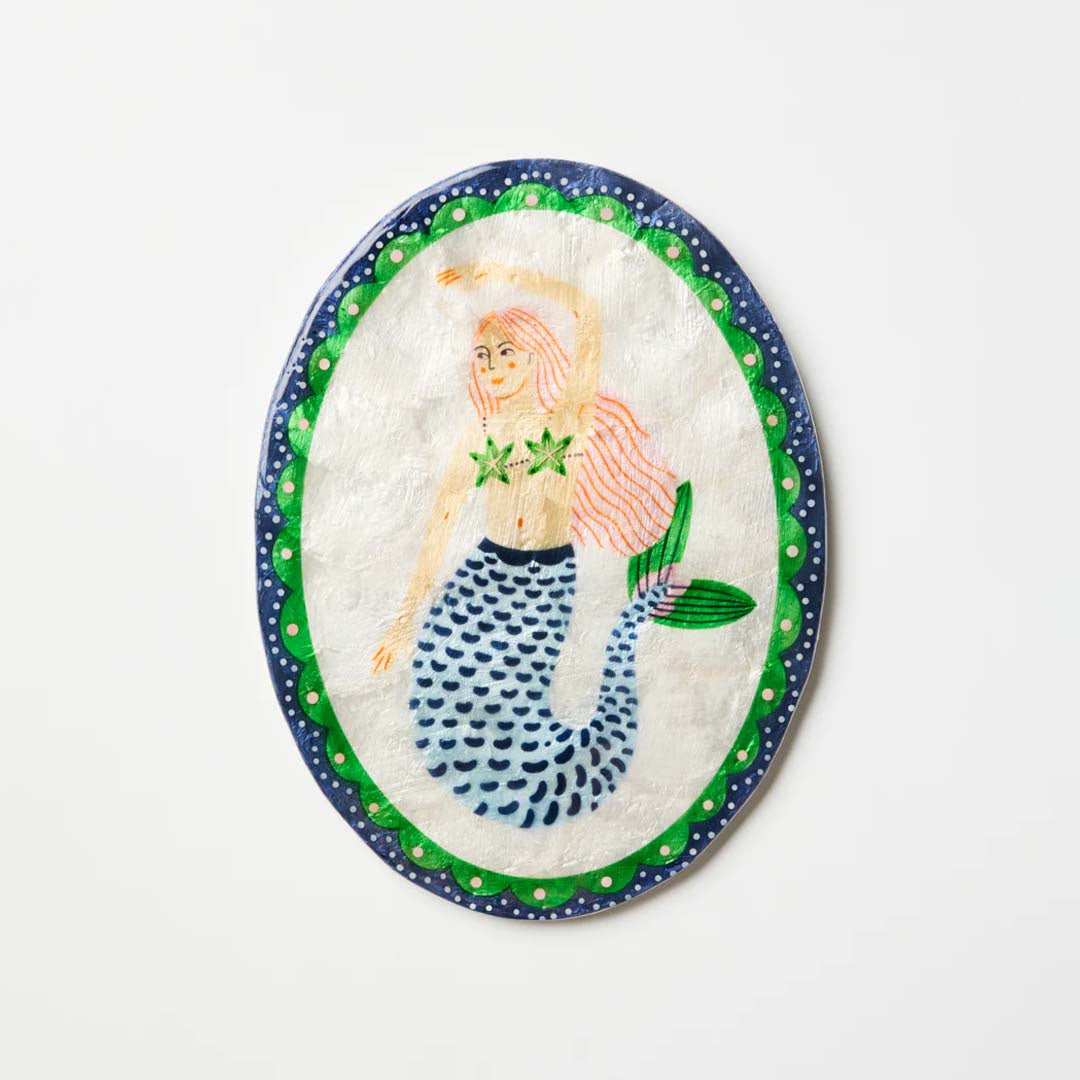 Mermaid Pearl Fan Tile