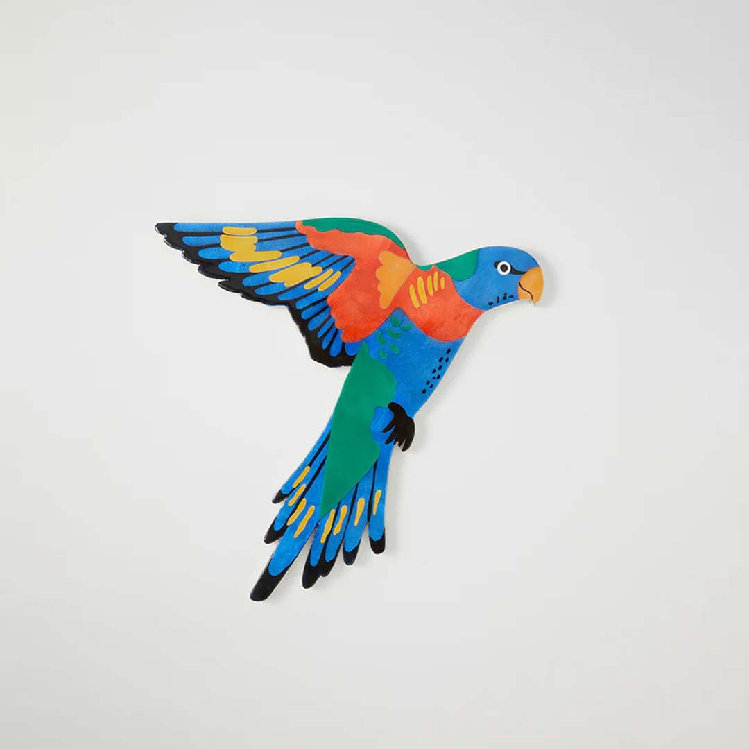AERIAL LORIKEET WALL ART
