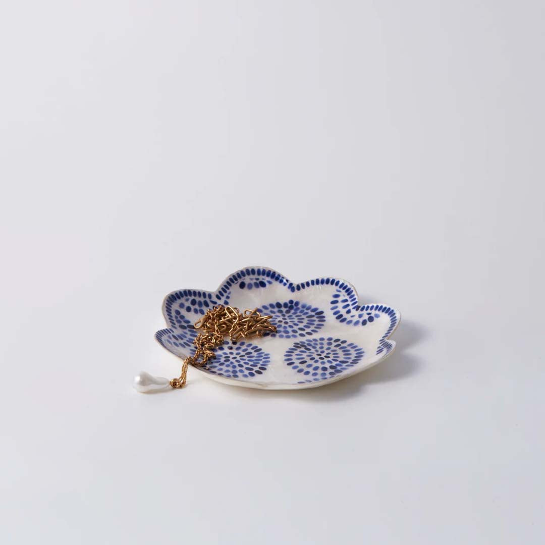 ATLANTIC CIRCLE DISH | BLUE