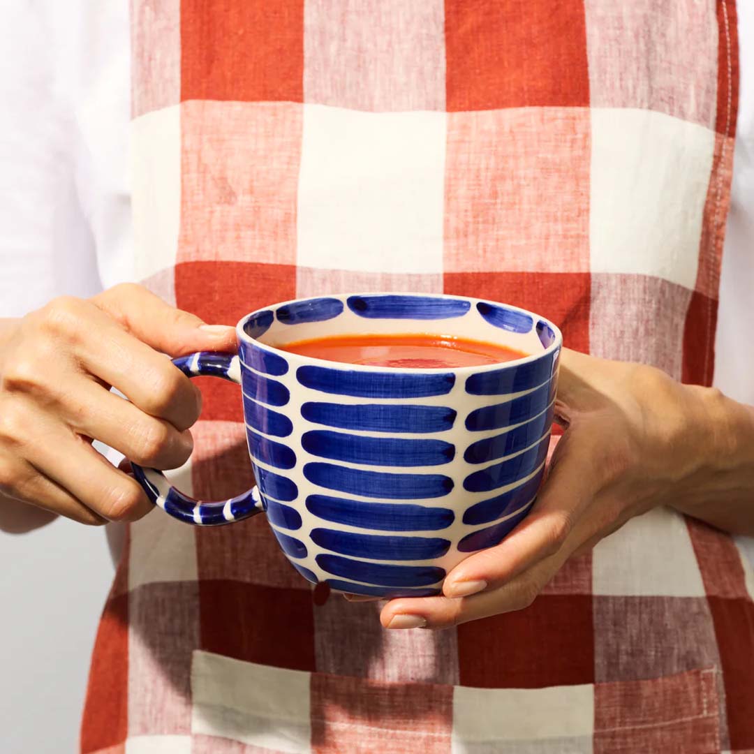 Boss Chino Mug | Blue Stripe