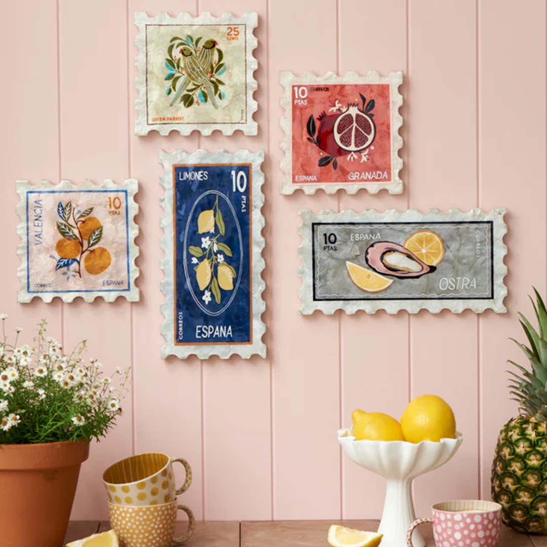 FIESTA LIMONES STAMP | BLUE