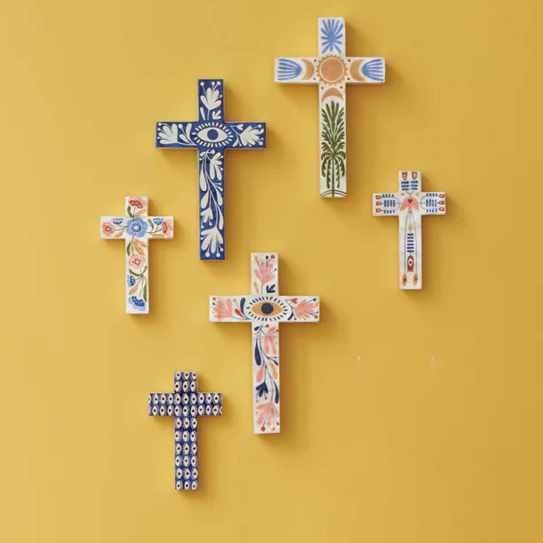 TULUM CROSS | GREEN PALM