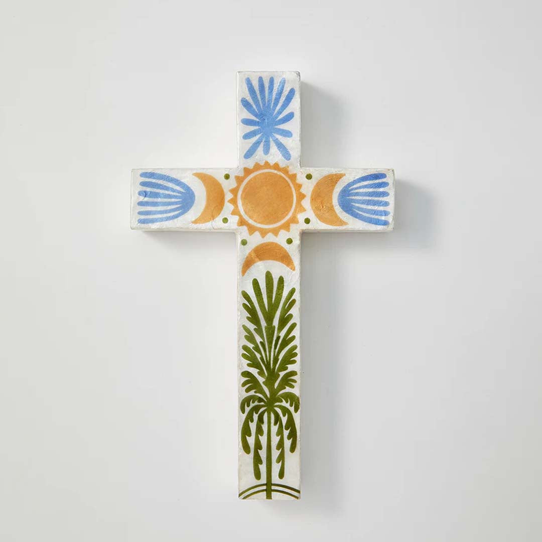 TULUM CROSS | GREEN PALM
