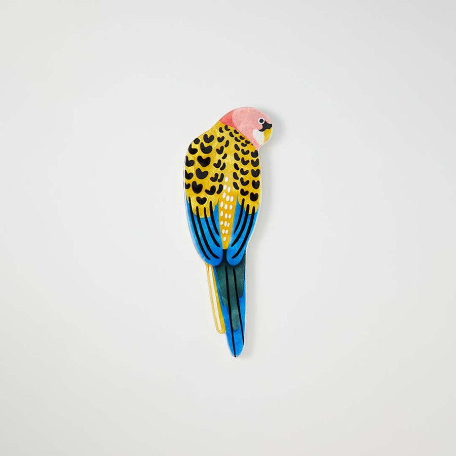 Aerial Yellow Rosella Wall Art