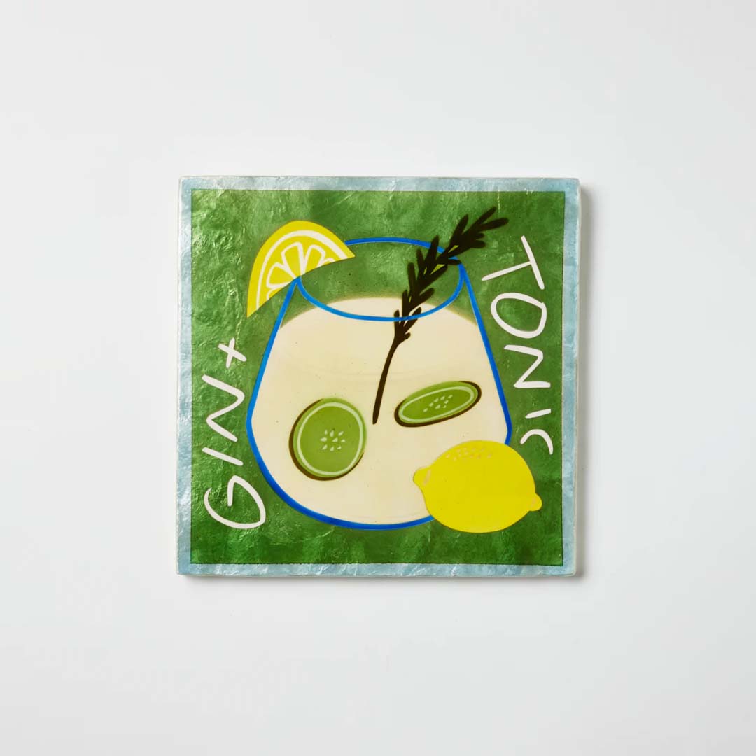 Happy Hour Tile | Gin