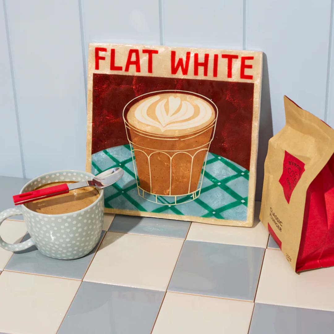 Barista Wall Art | Flat White