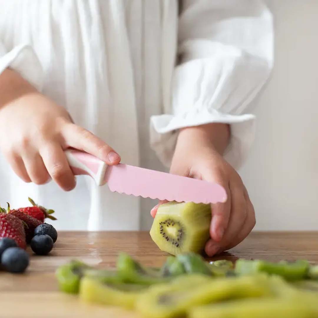 KIDDIKUTTER CHILD SAFE KNIFE | BLUSH