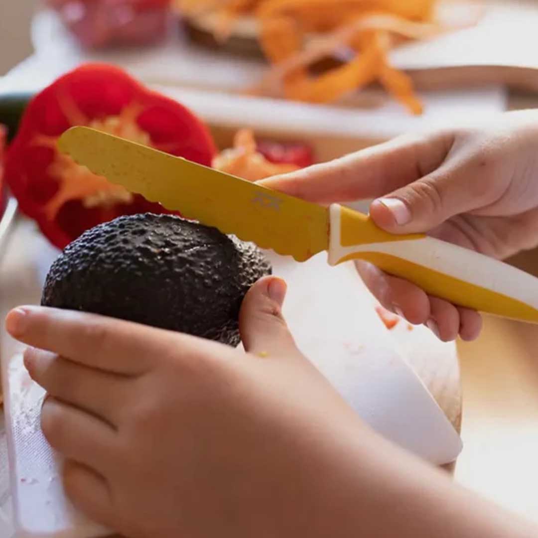 Kiddikutter Child Safe Knife | Mustard