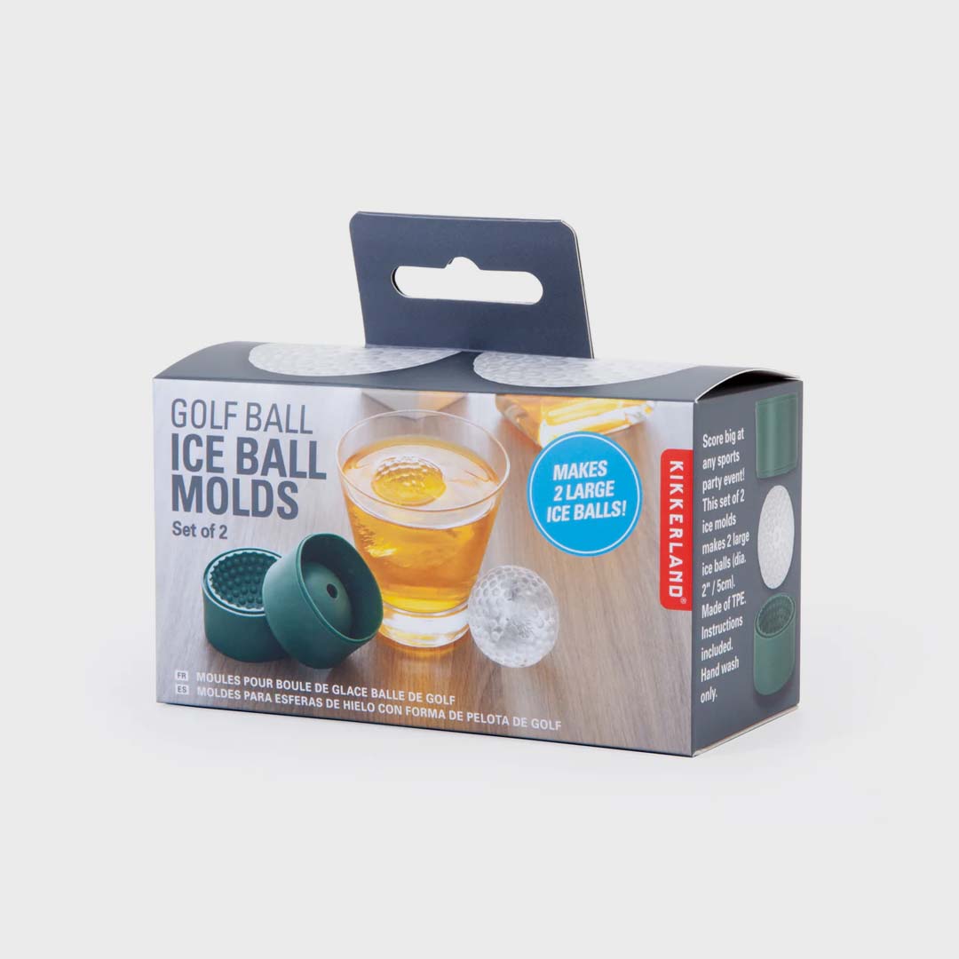 GOLF BALL ICE BALL MOULDS | GREEN