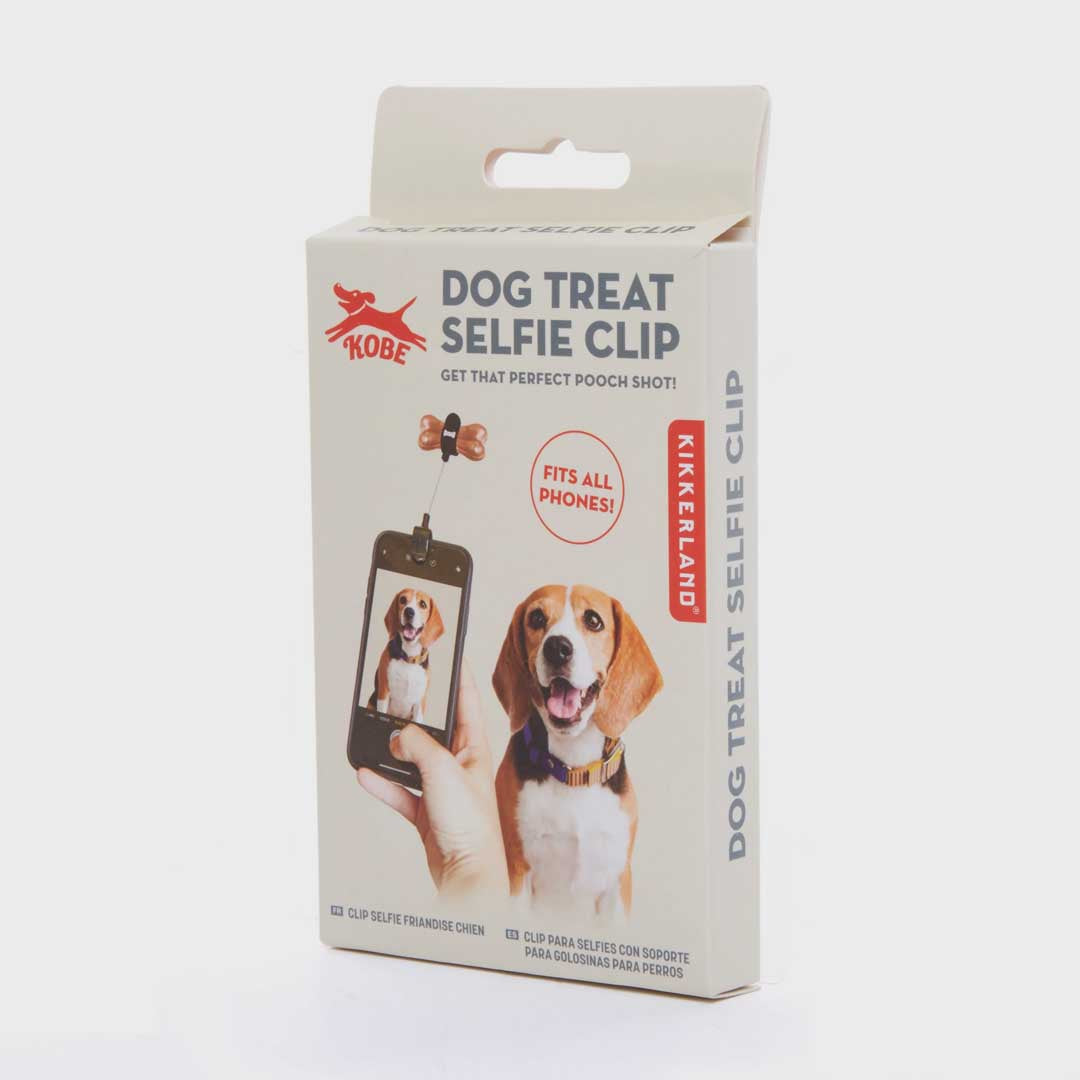 Kobe Dog Treat Selfie Clip