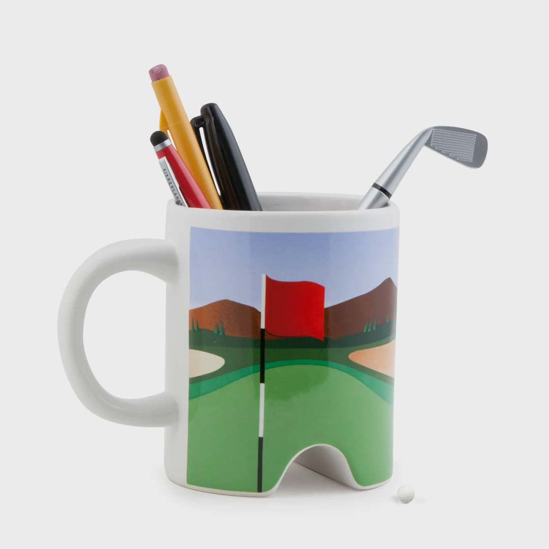 PUTTER CUP GOLF MUG (with PEN)