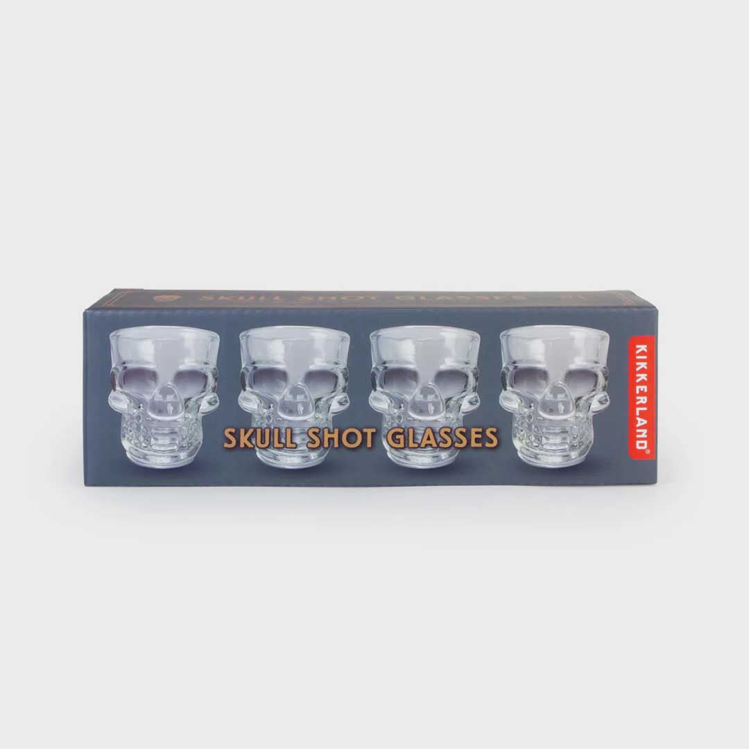 Skull Shot Glasses | 4 Glass Set