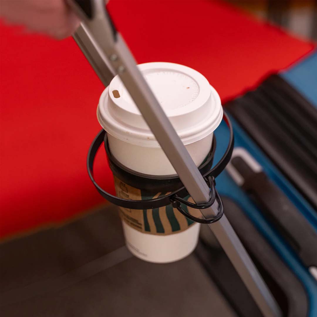 SUITCASE CUP HOLDER | BLACK