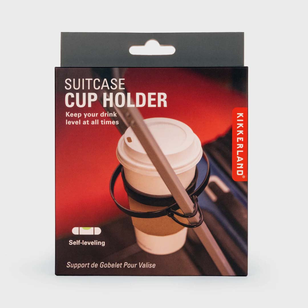 SUITCASE CUP HOLDER | BLACK