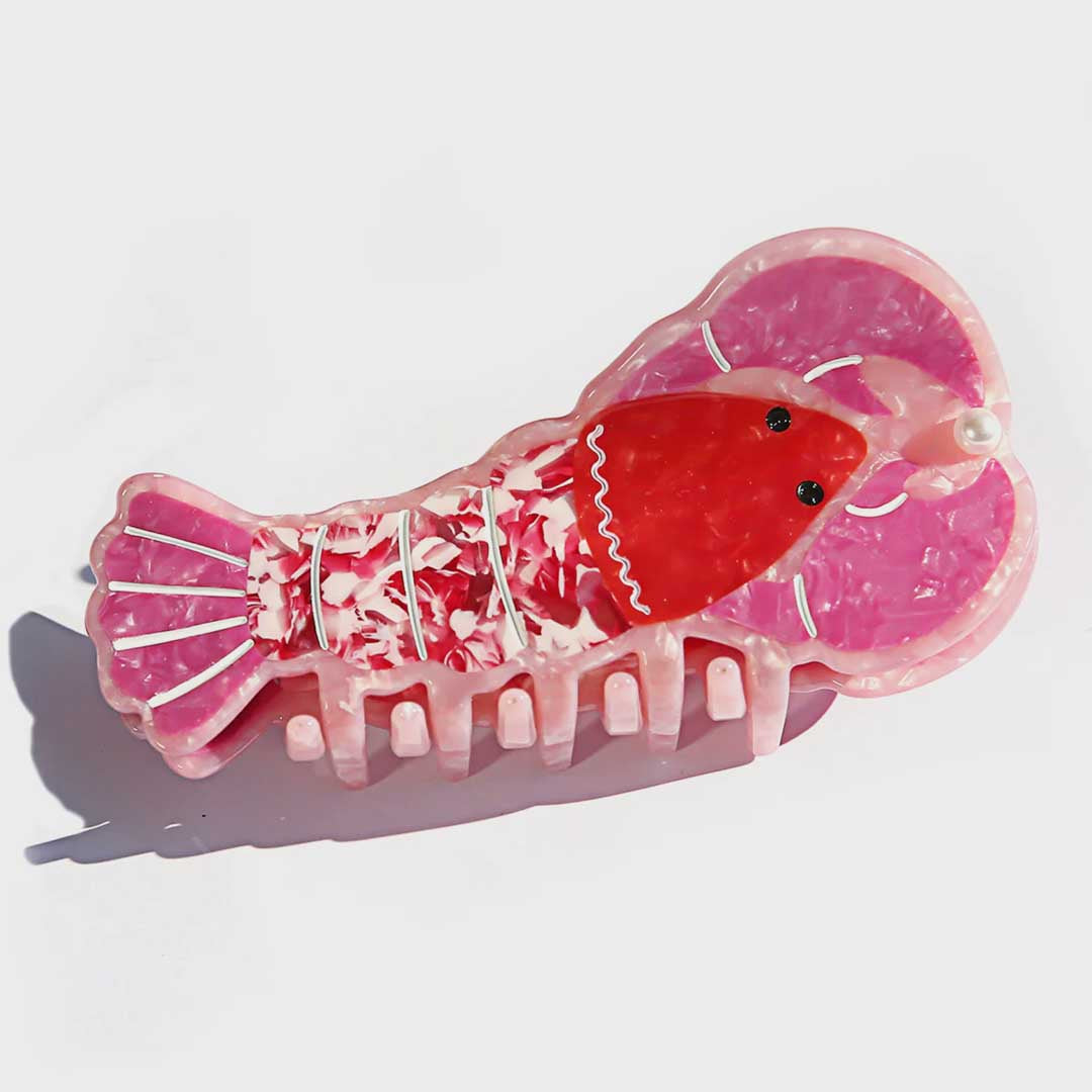 Lobster Hair Clip | Pink
