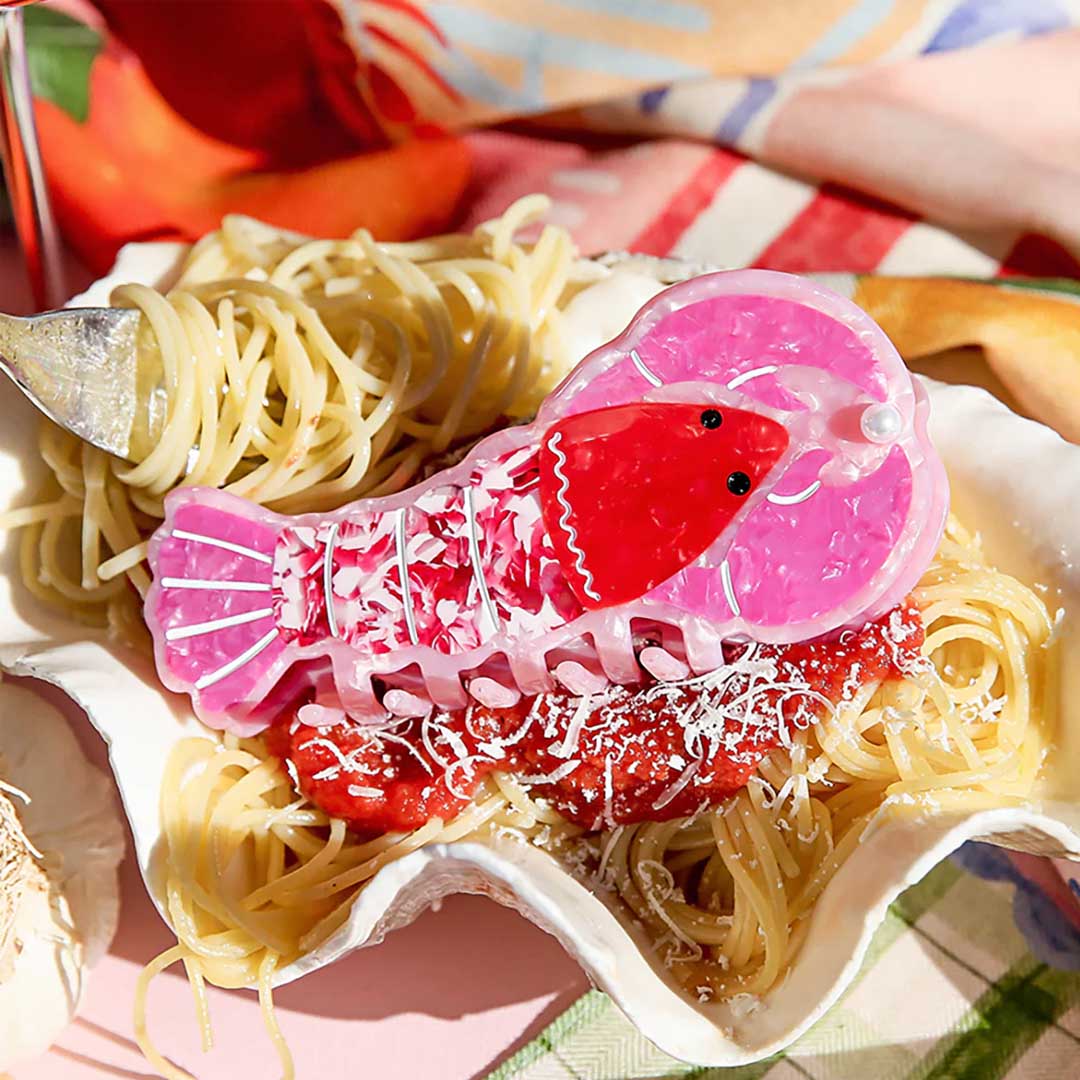 Lobster Hair Clip | Pink