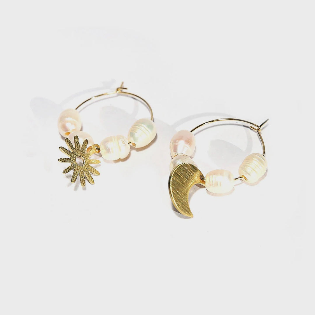Sun & Moon Hoops