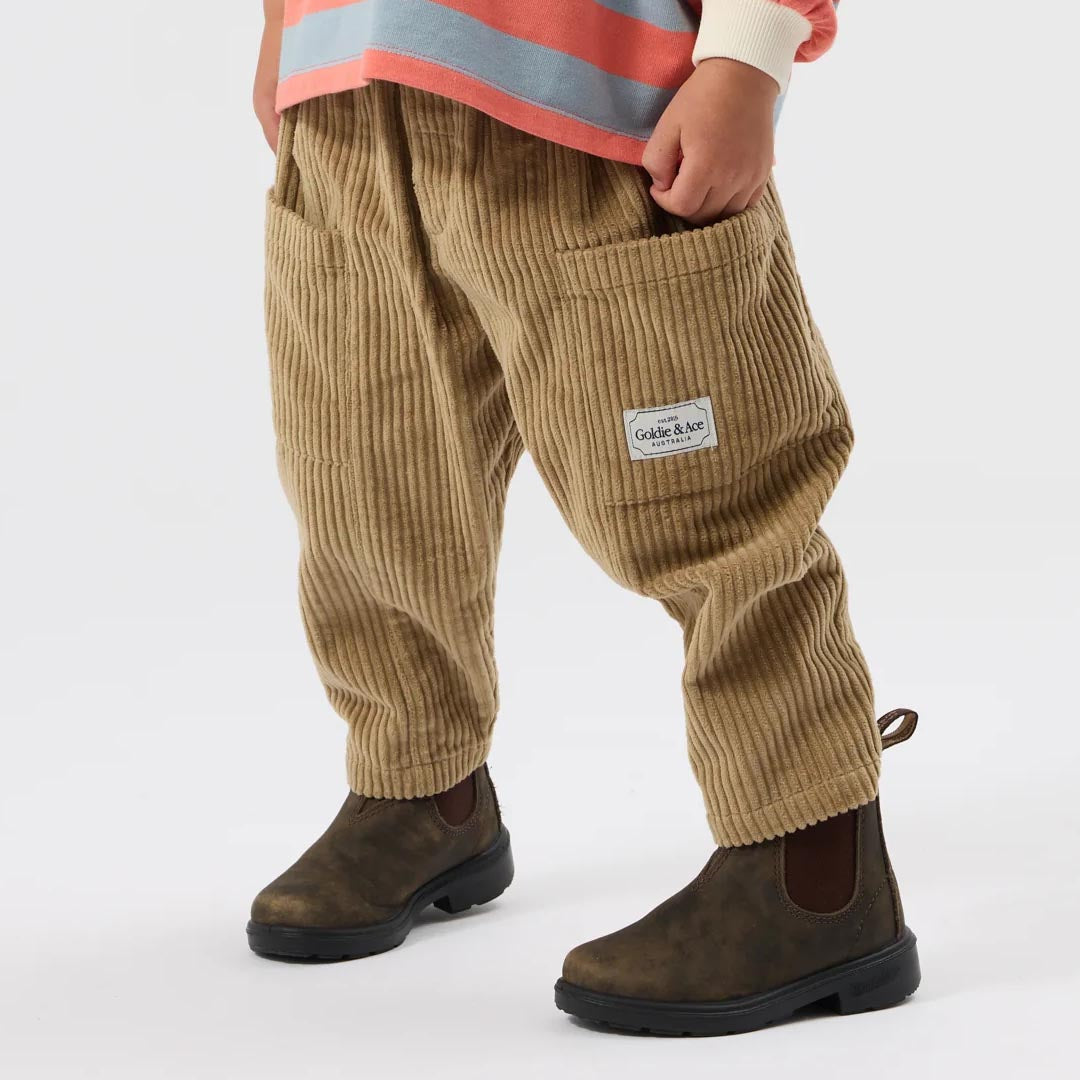 Kit Corduroy Pocket Pant | Khaki