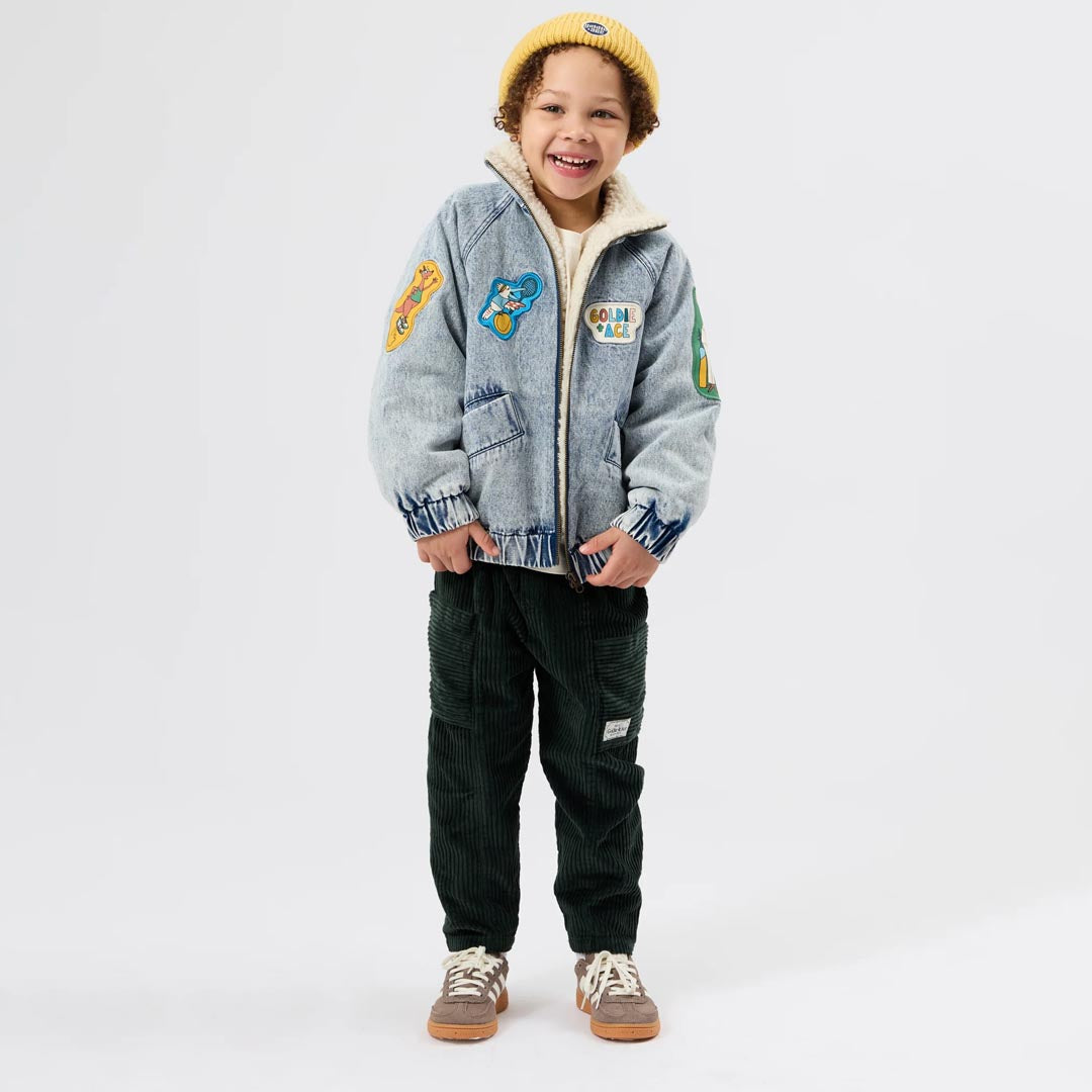 Kit Corduroy Pocket Pant | Moss