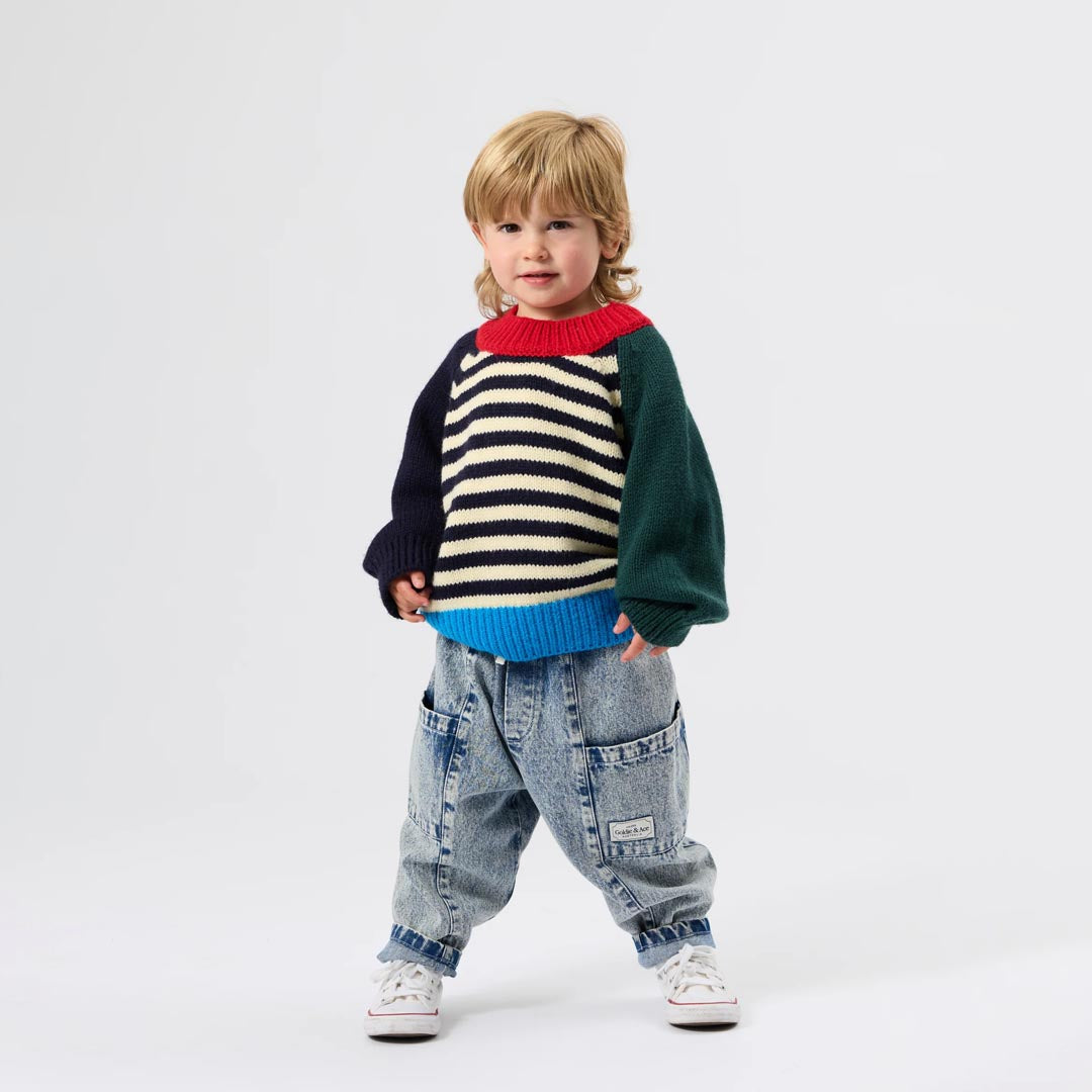 Kit Denim Pocket Pant | Light Denim