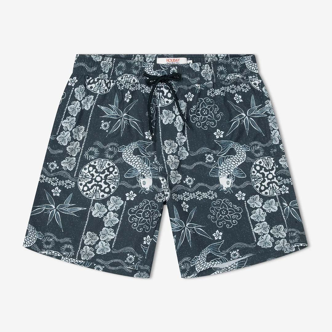 KOI SWIM SHORT | INDIGO