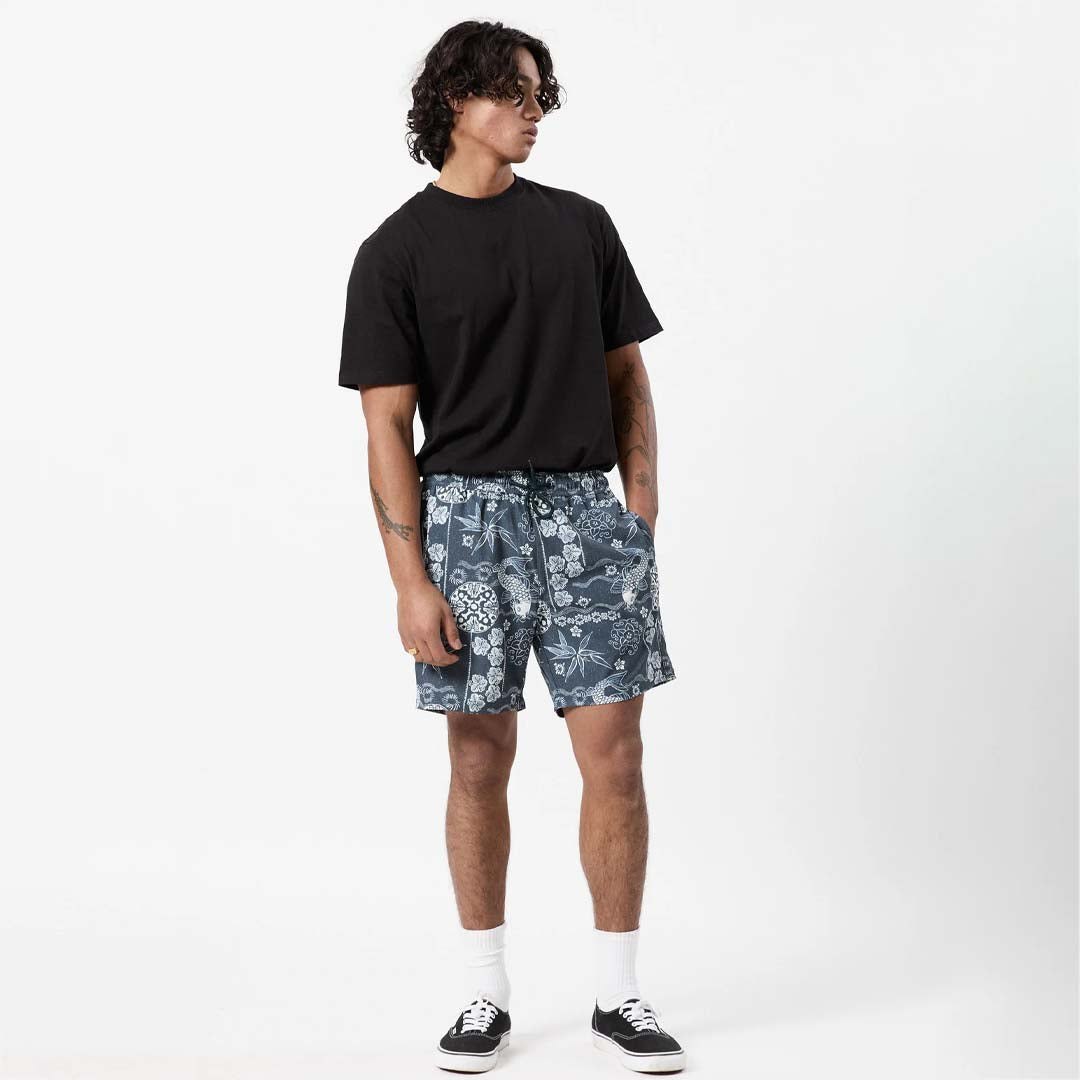 KOI SWIM SHORT | INDIGO