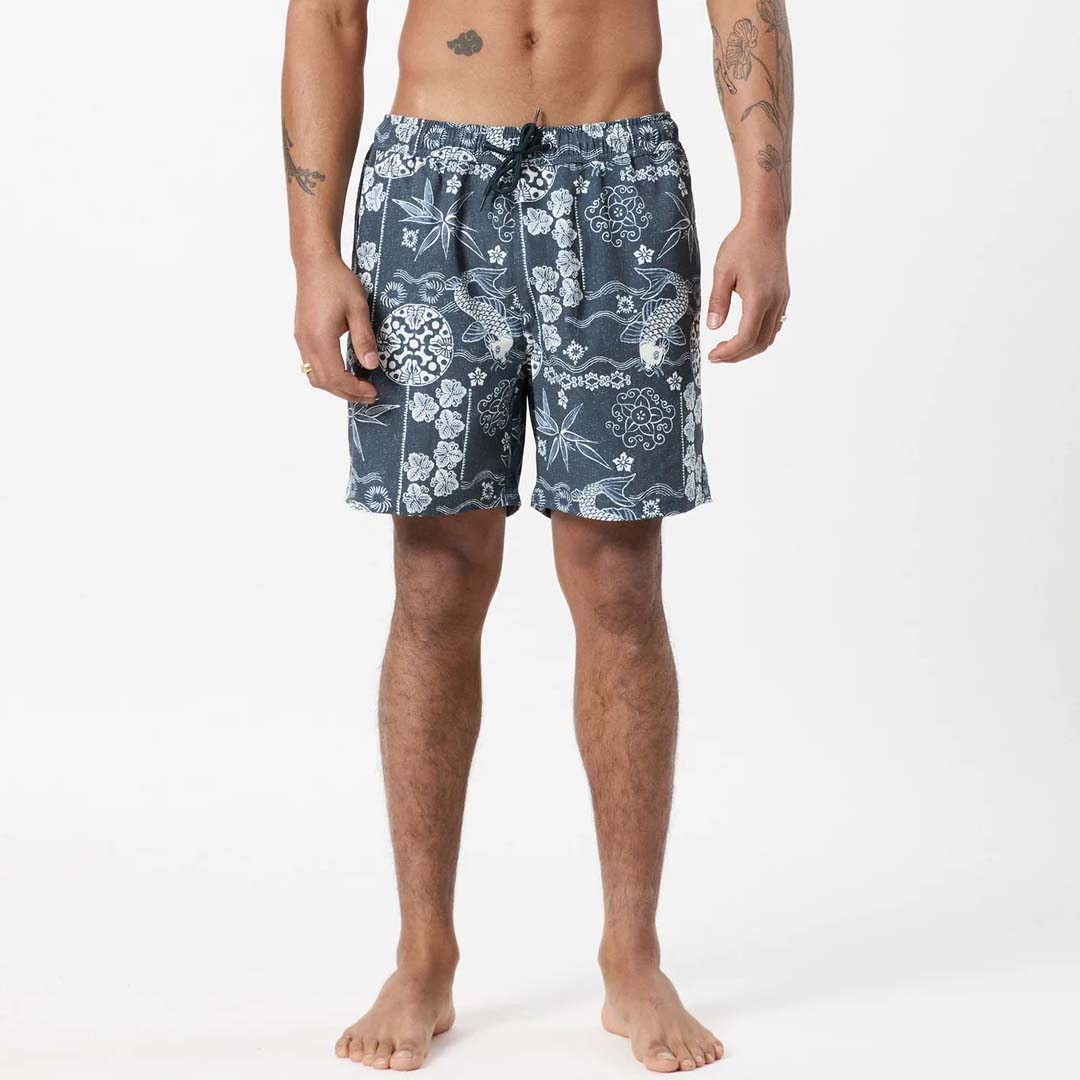 KOI SWIM SHORT | INDIGO