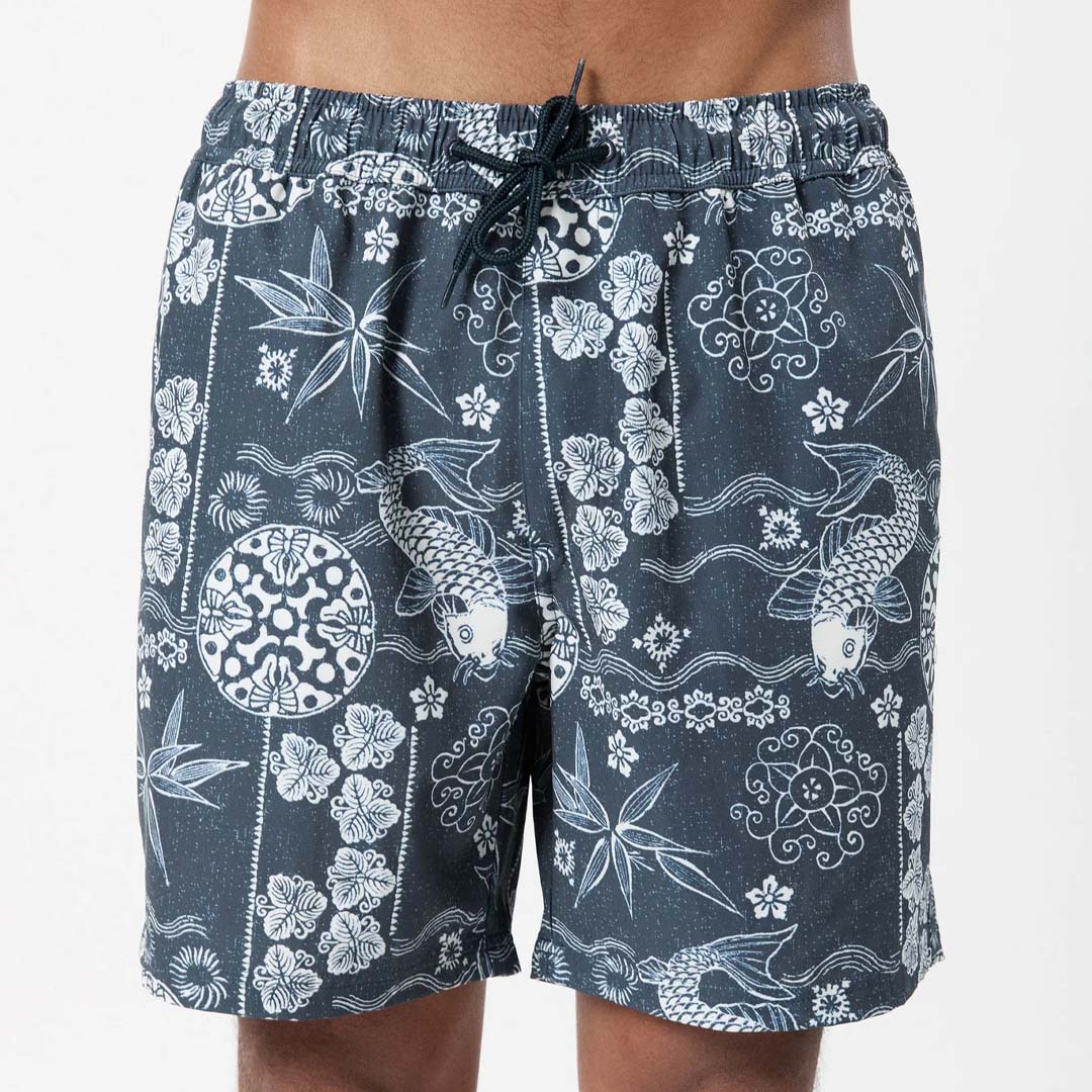 KOI SWIM SHORT | INDIGO