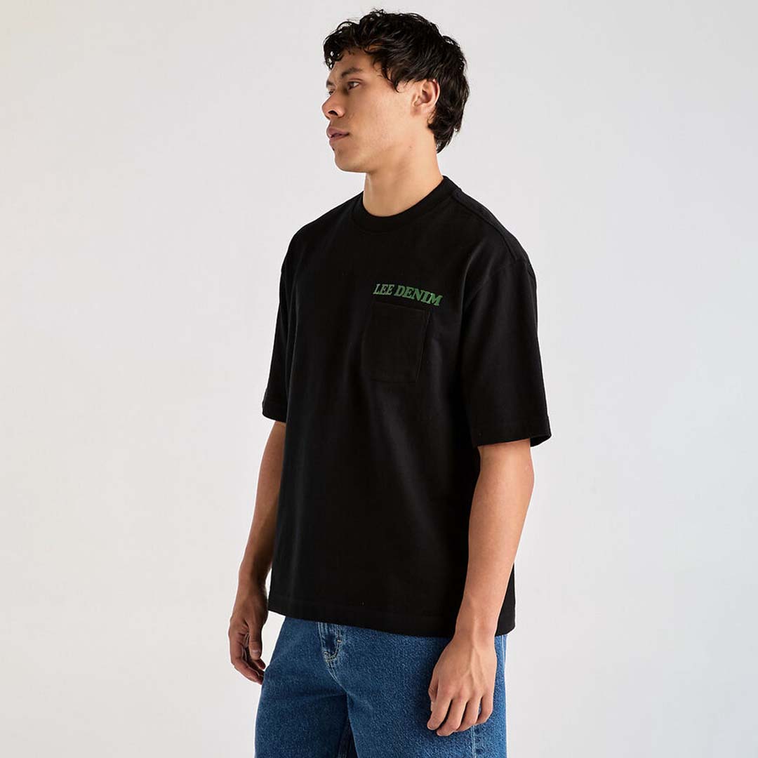 BOX CUTTER POCKET TEE | BLACK