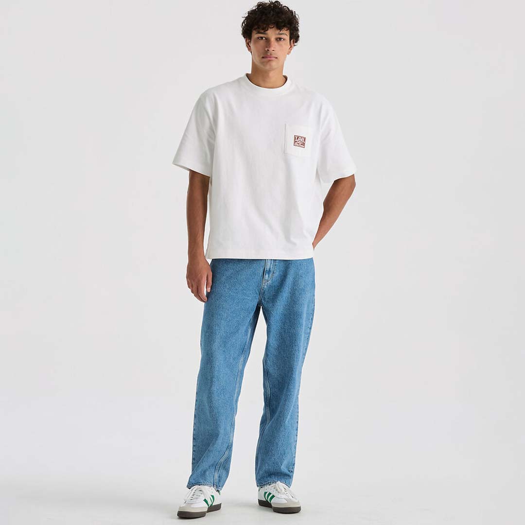 L-FOUR BAGGY JEAN | ROOFTOP BLUE