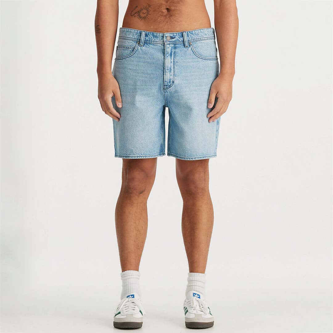 L-FOUR BAGGY SHORT | EMERGE INDIGO