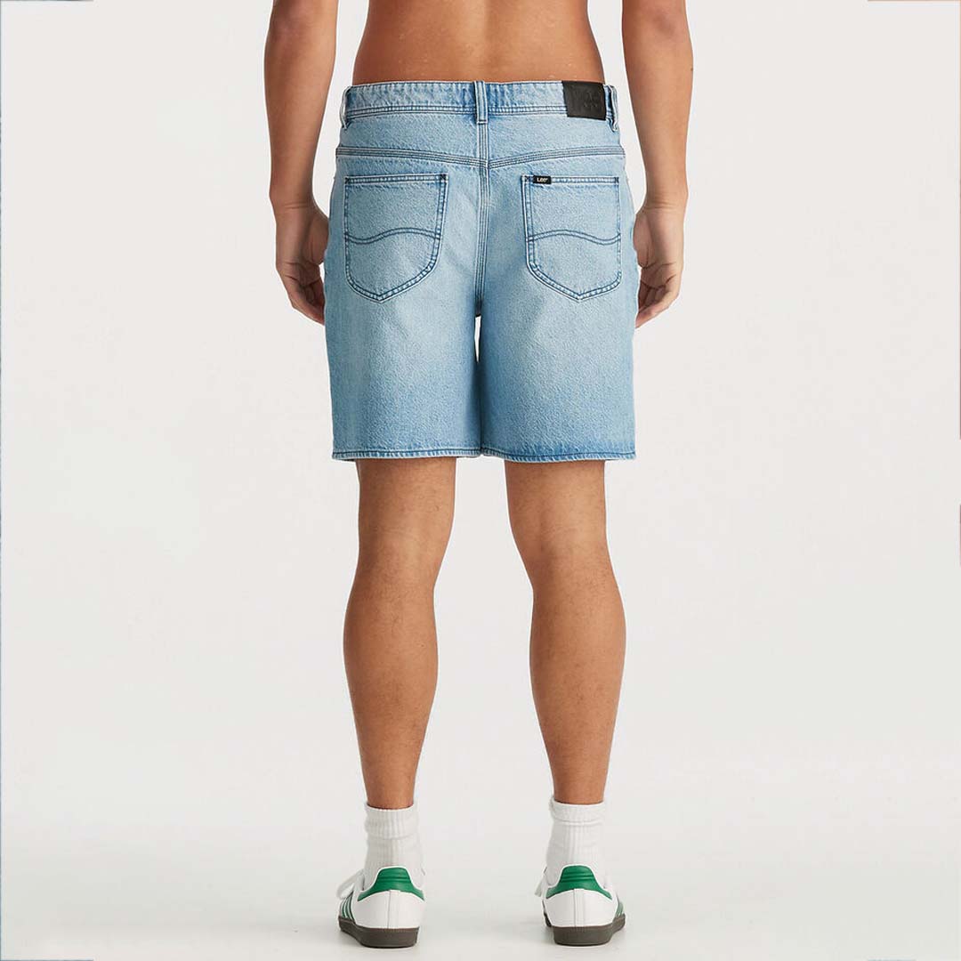 L-FOUR BAGGY SHORT | EMERGE INDIGO