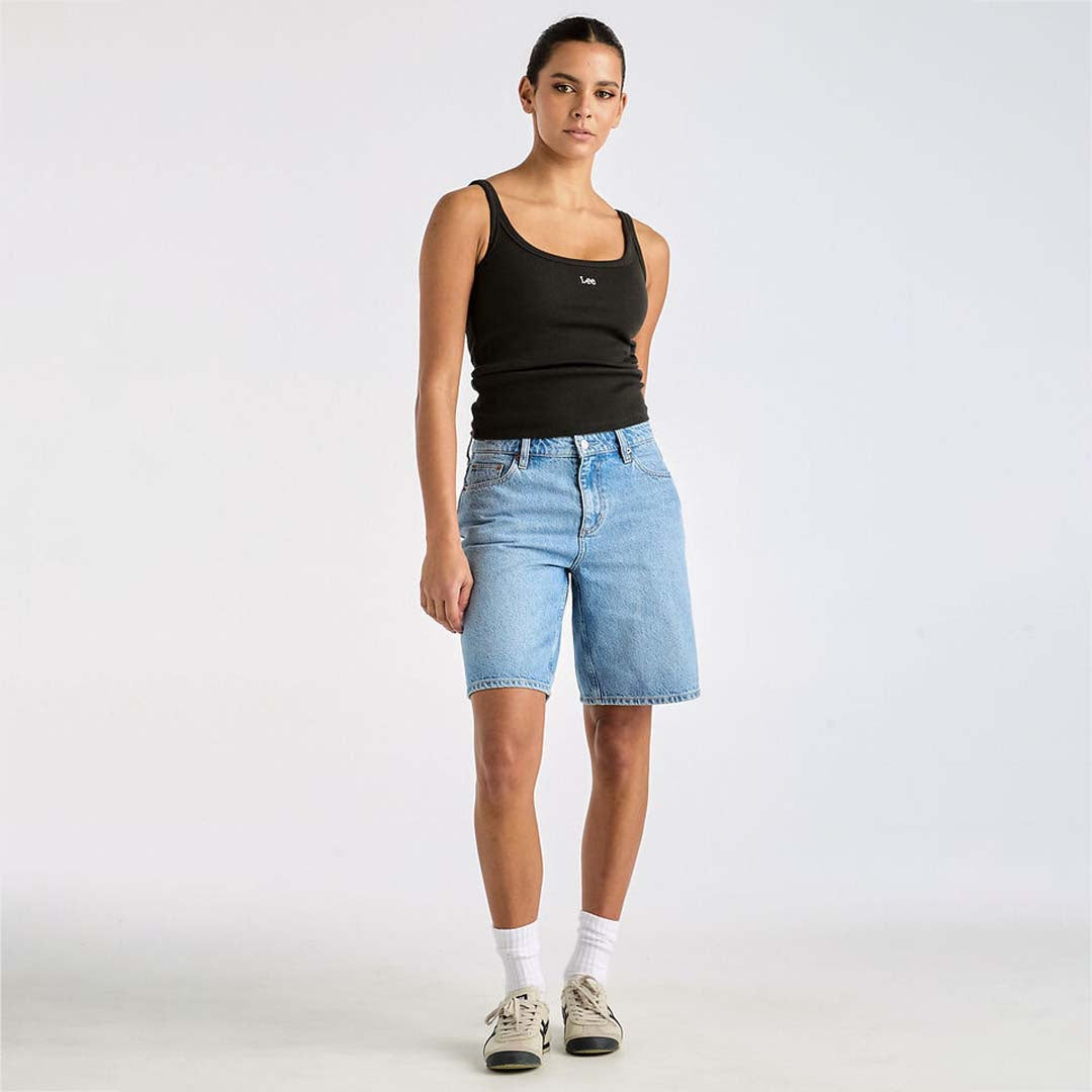 MID BAGGY SHORT | YESTERDAYS BLUE