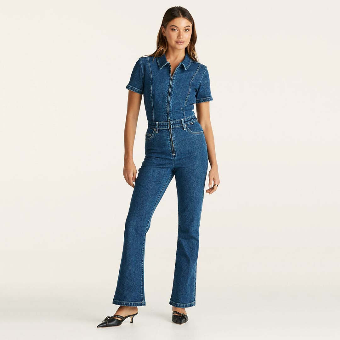 RHIANNA BOILERSUIT | FRENCH BLUE