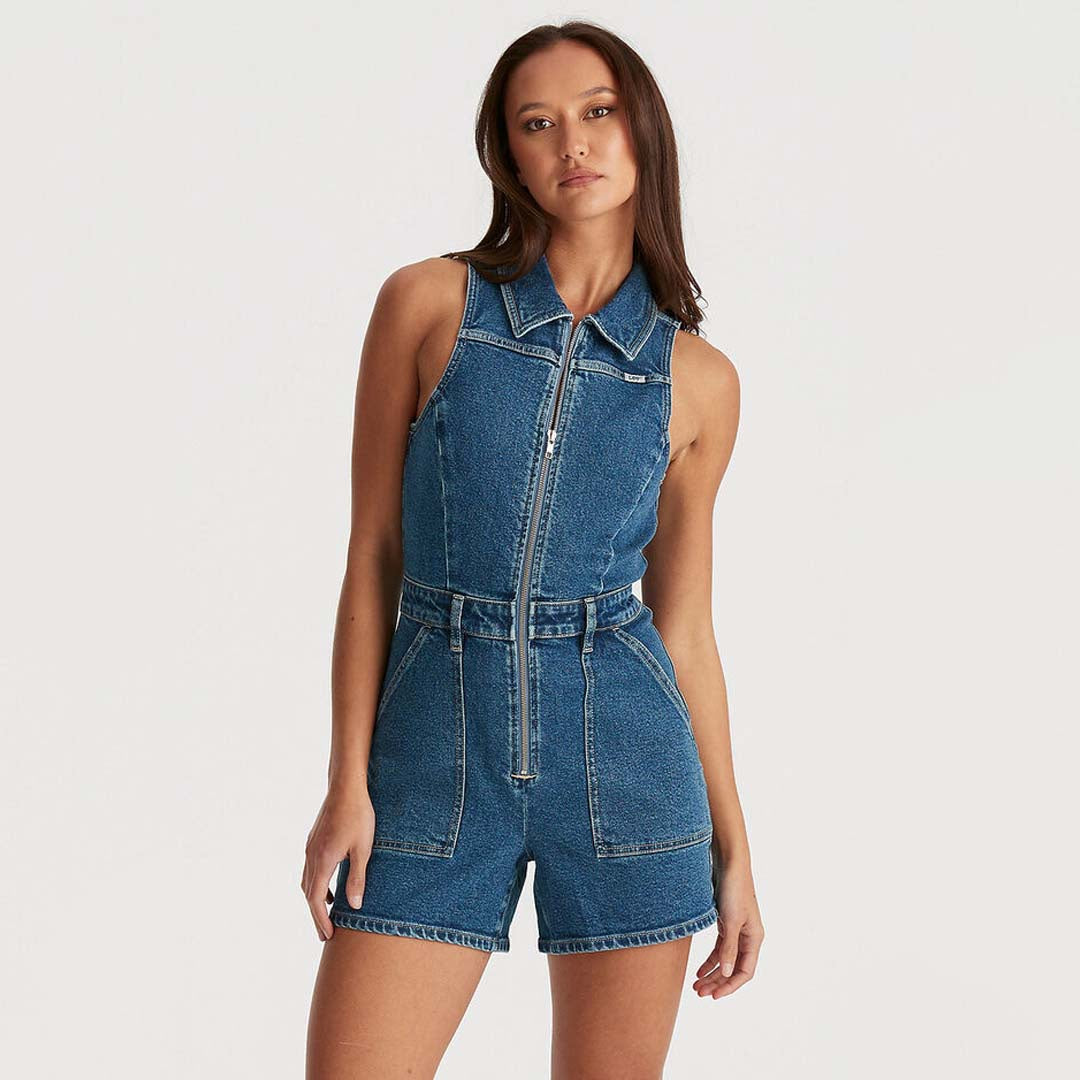 VICTORIA ROMPER | DEMAND BLUE